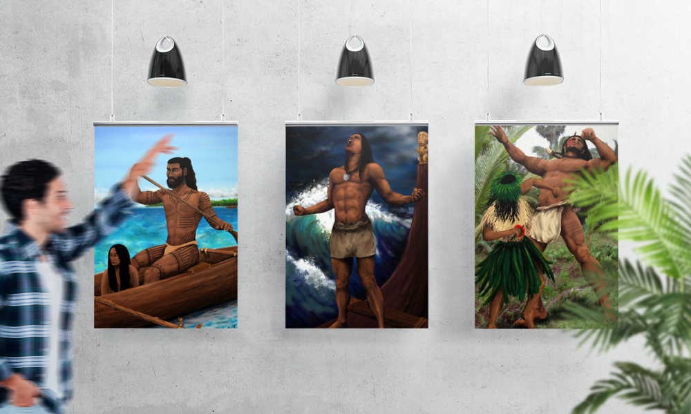 Cook Islands art posters