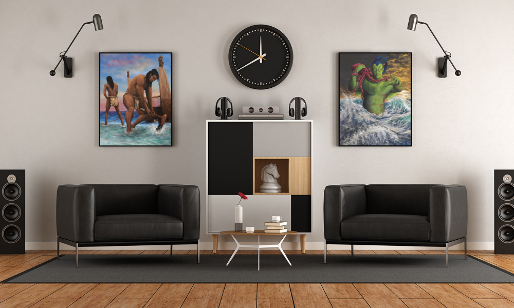 Cook Islands art posters of legends