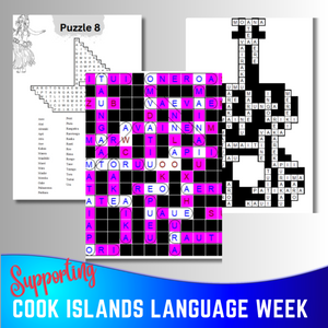 FREE - Cook Islands Language Week | Puzzles in Cook Island Māori