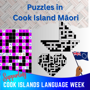 FREE - Cook Islands Language Week | Puzzles in Cook Island Māori