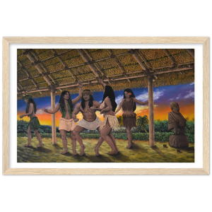 Wooden Framed Poster | Otaua e Hikaroa