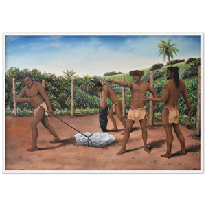 Wooden Framed Poster | Te Are Karioi
