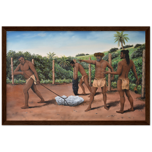 Wooden Framed Poster | Te Are Karioi