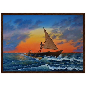 Wooden Framed Poster | Ruatapu Arrives