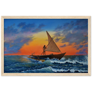 Wooden Framed Poster | Ruatapu Arrives