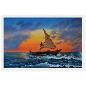 Wooden Framed Poster | Ruatapu Arrives