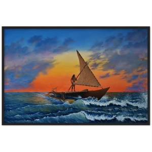 Wooden Framed Poster | Ruatapu Arrives