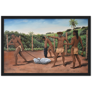 Wooden Framed Poster | Te Are Karioi