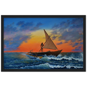 Wooden Framed Poster | Ruatapu Arrives