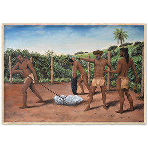 Wooden Framed Poster | Te Are Karioi