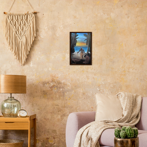 Wooden Framed Poster | Ripo of Manuae