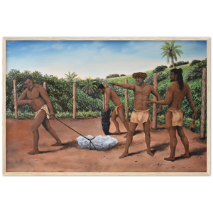 Wooden Framed Poster | Te Are Karioi