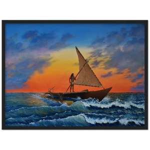 Wooden Framed Poster | Ruatapu Arrives