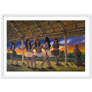 Wooden Framed Poster | Otaua e Hikaroa