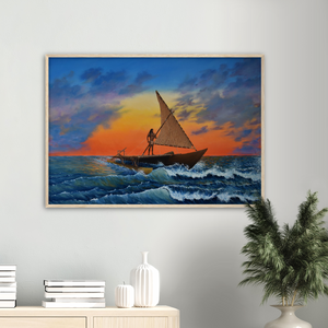 Wooden Framed Poster | Ruatapu Arrives