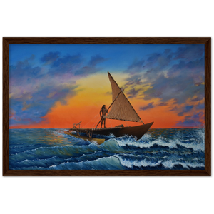 Wooden Framed Poster | Ruatapu Arrives