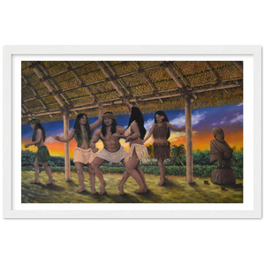 Wooden Framed Poster | Otaua e Hikaroa