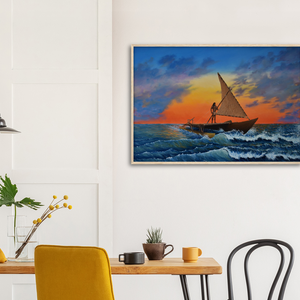 Wooden Framed Poster | Ruatapu Arrives