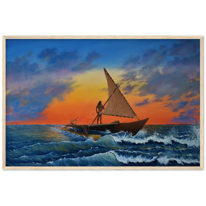 Wooden Framed Poster | Ruatapu Arrives