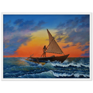 Wooden Framed Poster | Ruatapu Arrives