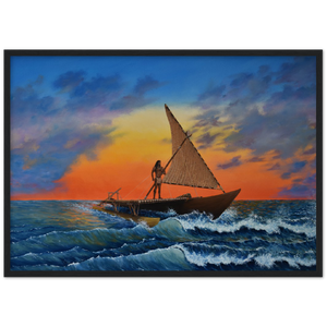 Wooden Framed Poster | Ruatapu Arrives