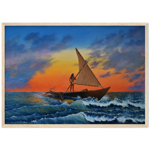 Wooden Framed Poster | Ruatapu Arrives