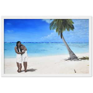 Wooden Framed Poster | Castaway Princesses