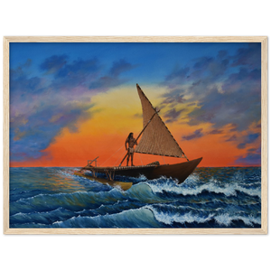 Wooden Framed Poster | Ruatapu Arrives