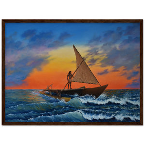 Wooden Framed Poster | Ruatapu Arrives