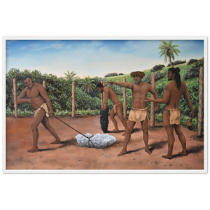 Wooden Framed Poster | Te Are Karioi