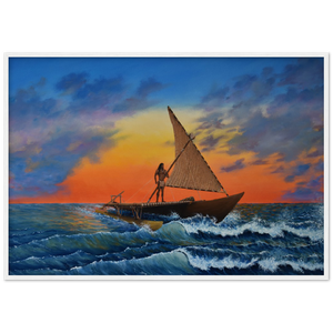 Wooden Framed Poster | Ruatapu Arrives